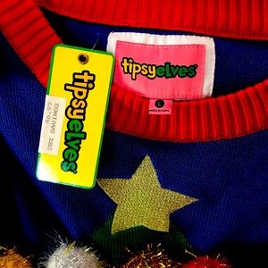 Tipsy Elves ugly Christmas sweater
